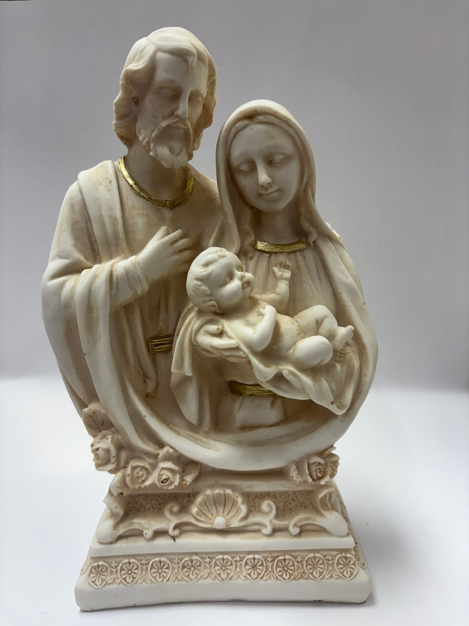 St. Mary, St. Joseph, and Baby Jesus Statue